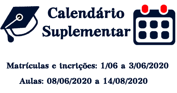 Calendário Suplementar Calendário Suplementar