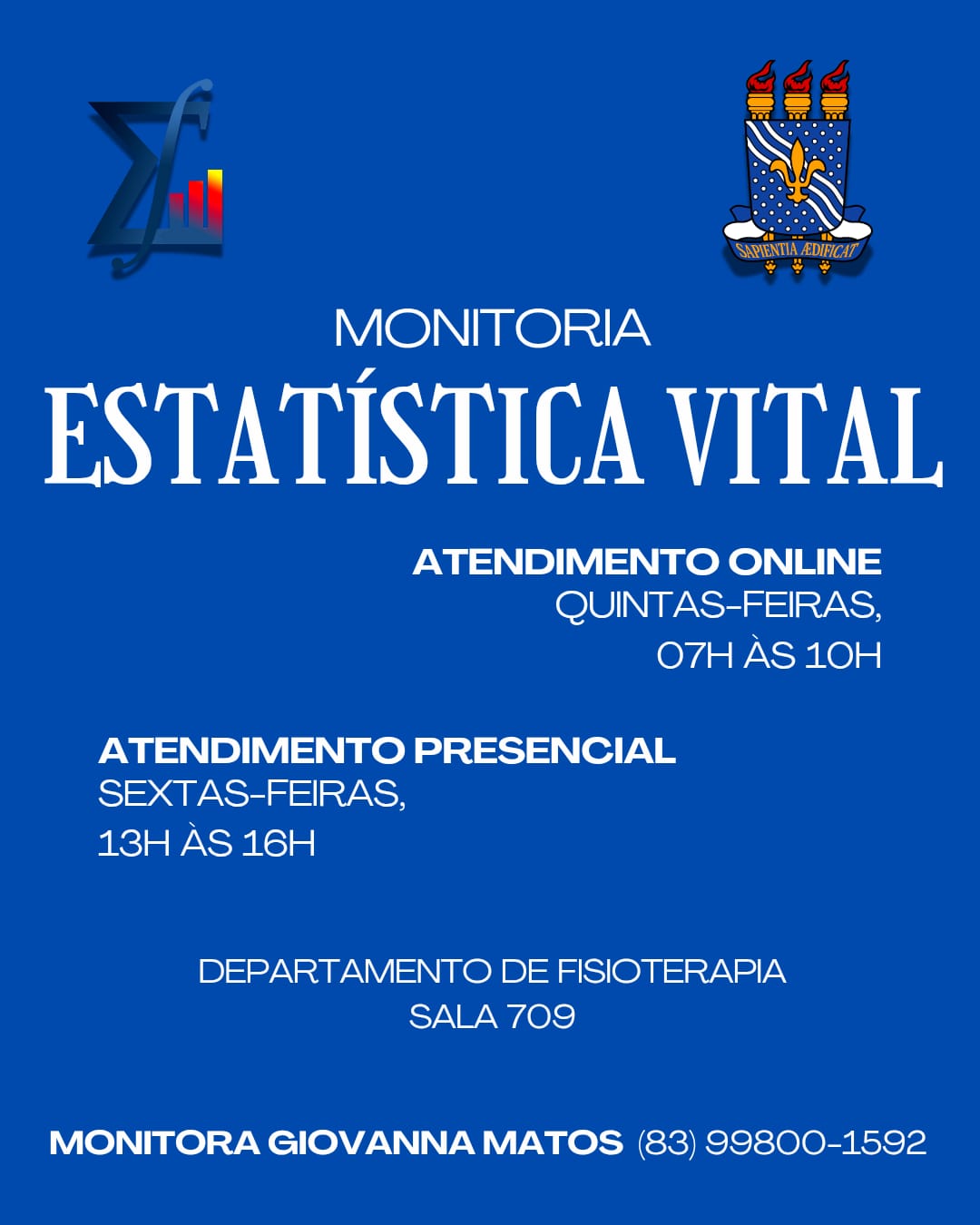 Monitoria Estatística Vital 2024.2