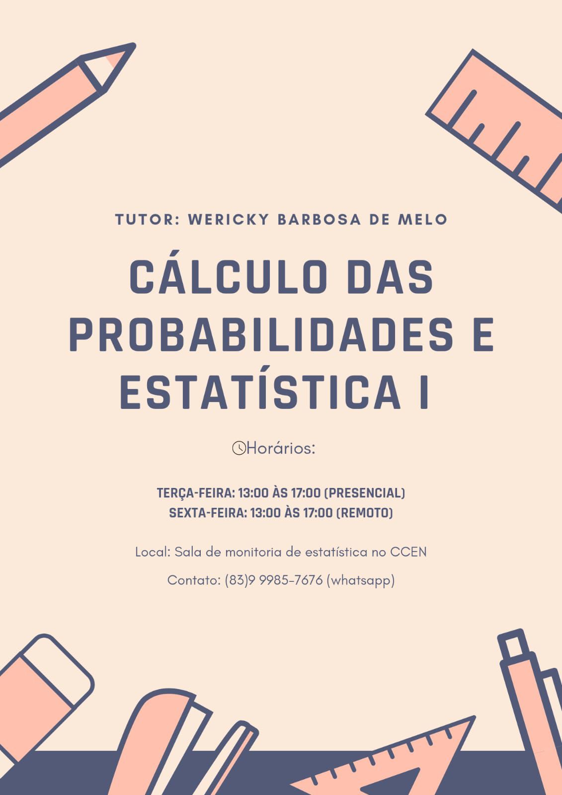Tutorial de Cálculo das Probabilidades e Estatística I - 2024.2