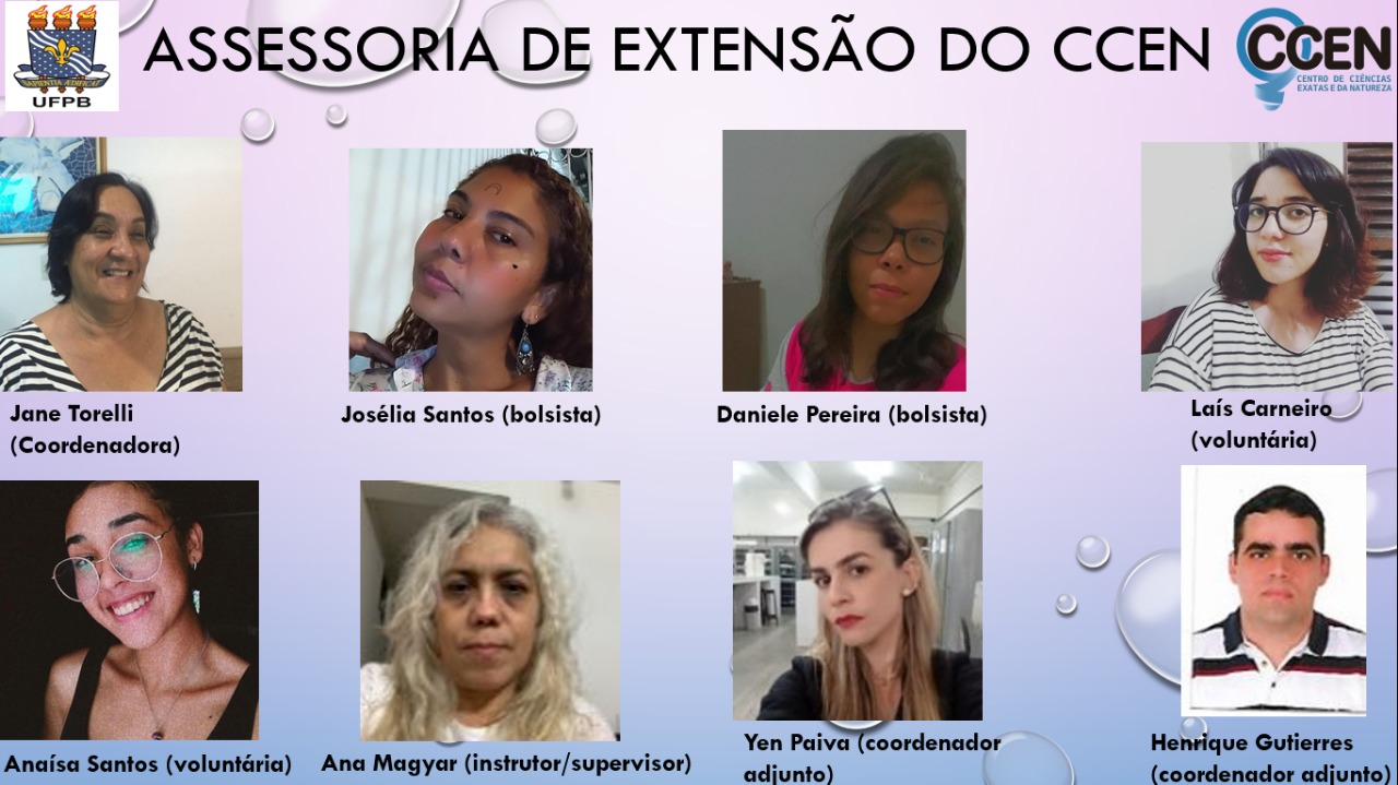 Assessoria de Extensão do  CCEN