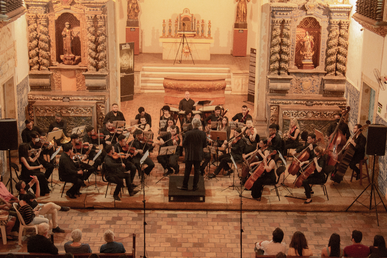 ORQUESTRA SINFÔNICA DE JOÃO PESSOA E CORAIS DA UFPB E DA UFCG REALIZAM CONCERTO DE ABERTURA DO 20º FEPAC Foto: Divulgação