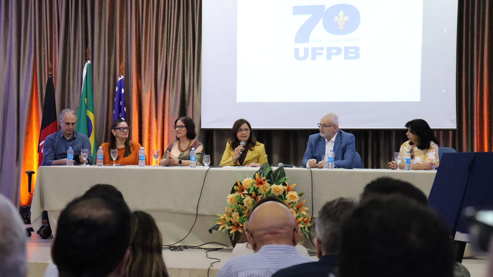Cerimônia marca lançamento da programação alusiva aos 70 anos da UFPB Cerimônia marca lançamento da programação alusiva aos 70 anos da UFPB