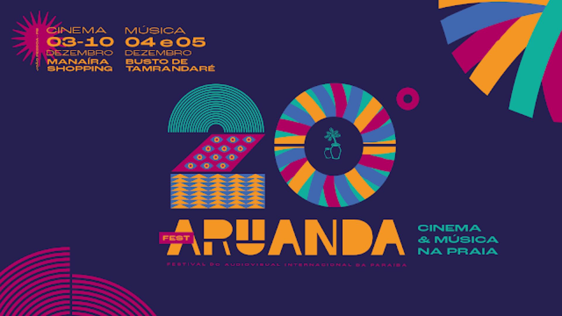 Com chancela da UFPB, Fest Aruanda acontece entre os dias 3 e 10 de dezembro, em João Pessoa Com chancela da UFPB, Fest Aruanda acontece entre os dias 3 e 10 de dezembro, em João Pessoa