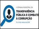 II Semana Municipal de Transparência Pública