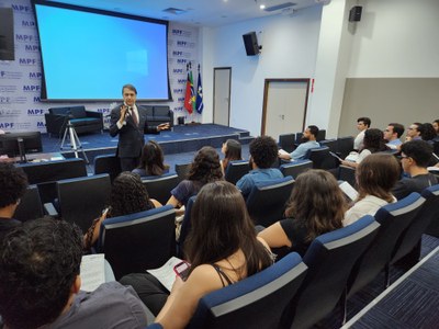 MPF recebe alunos da UFPB em evento sobre diplomacia e direitos humanos Foto: MPF